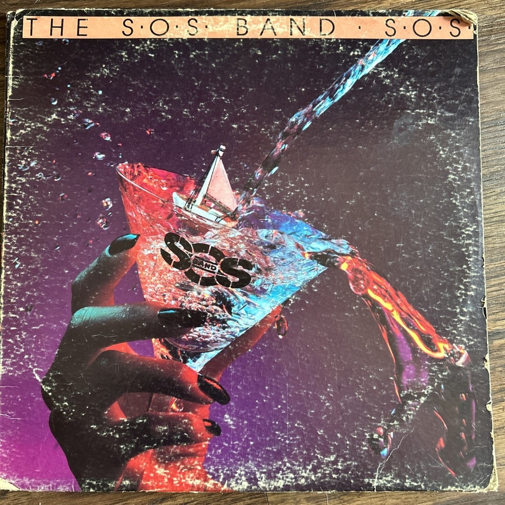 The S.O.S. Band (1980) 1st‎ Press Debut Self Titled S.O.S. Vinyl Lp TABU Records